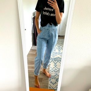 Vintage 90’s Stradivarius High Waist Tapered Jeans